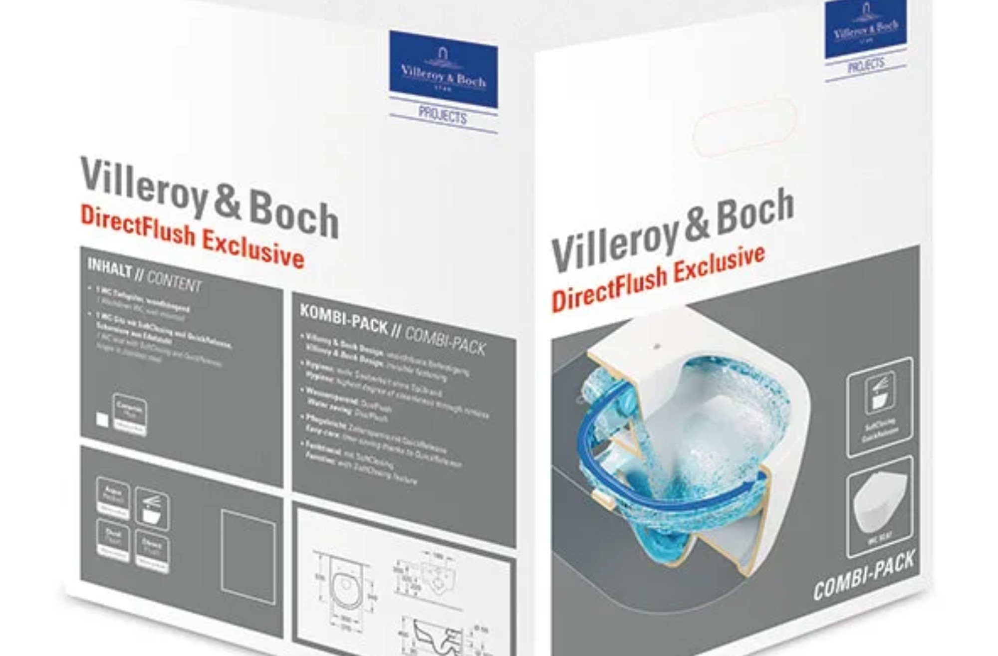 Complete toiletset Villeroy & Boch
