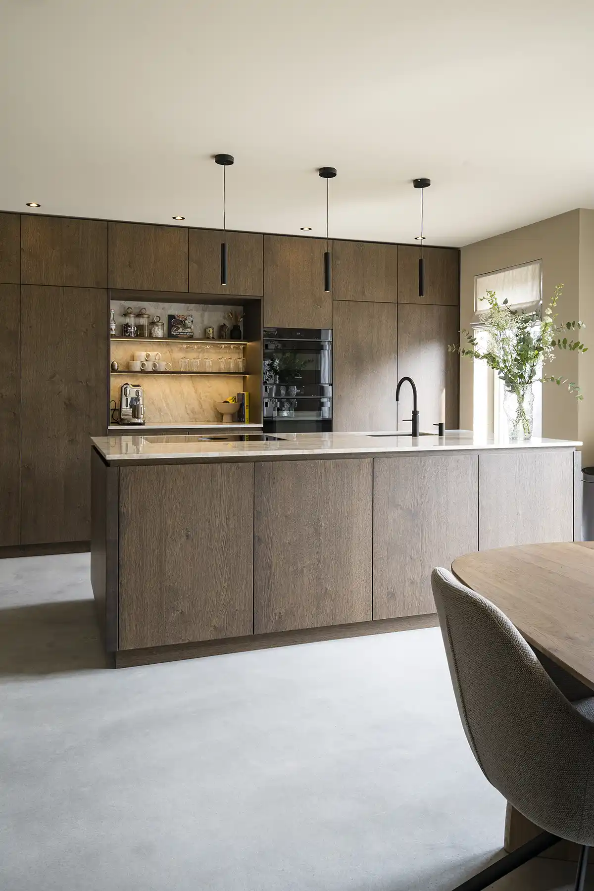 Warme houten keuken BEDA Keukens2