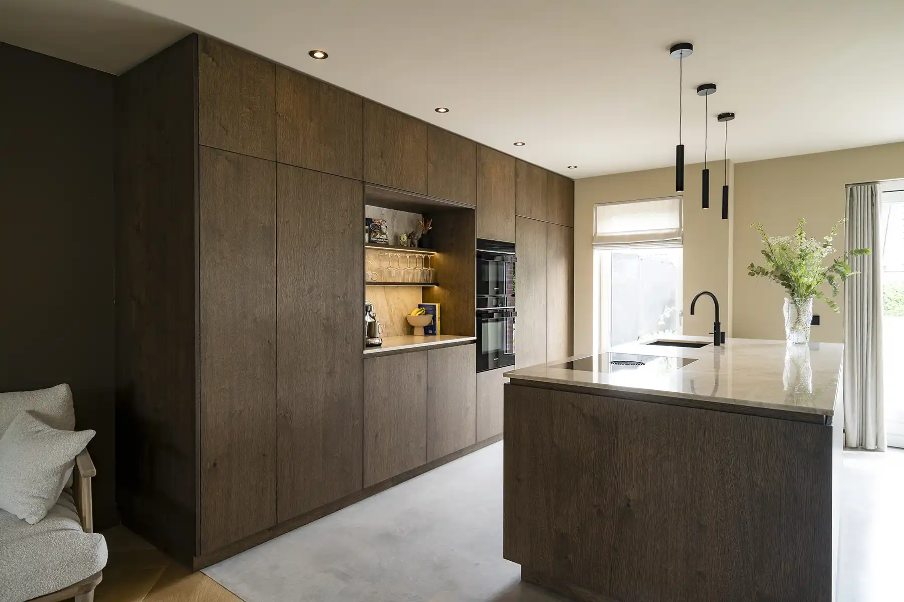 Warme houten keuken BEDA Keukens3