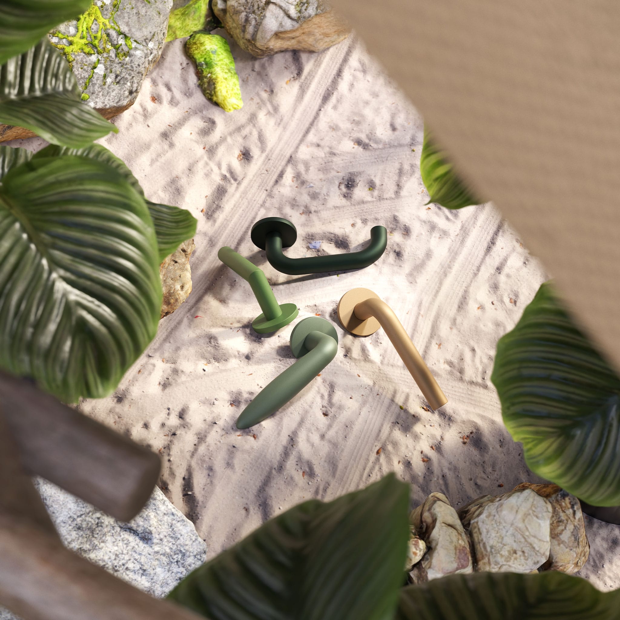 gpf deurklinken entree urban jungle sfeer kleuren