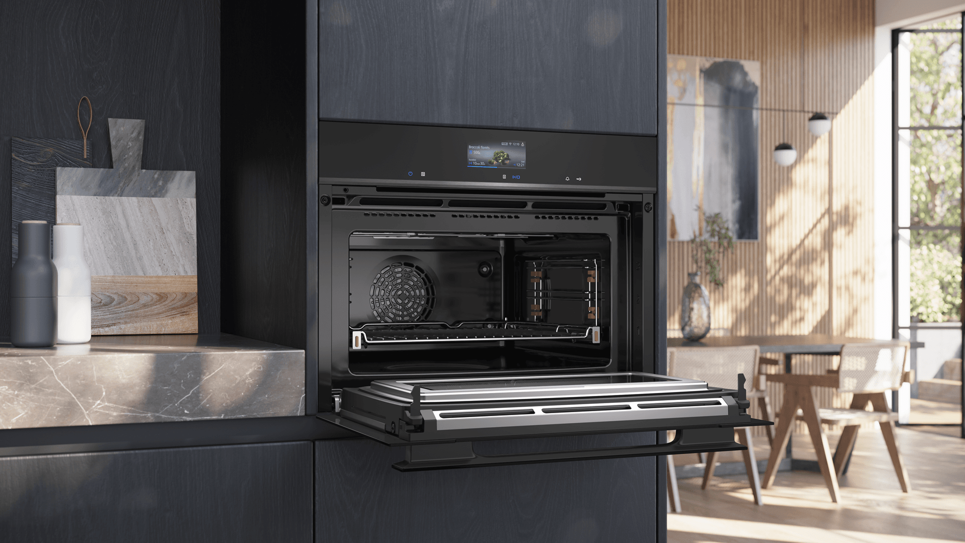 siemens cm976gkb1 iq700 comp oven met magn 19 syst pyrolyse hc 3