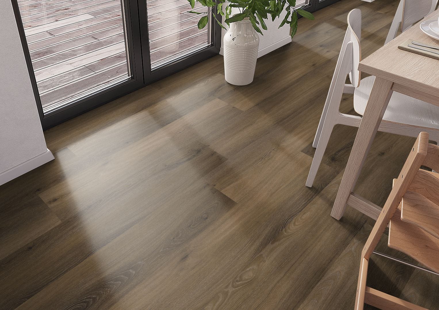 Ambiant Avanto warm brownklik pvc of lijm online goedkoop kopen